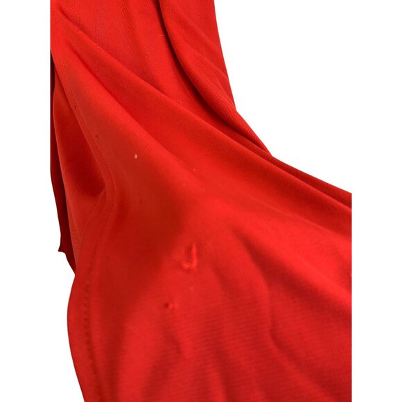 Bailey 44 Biana Dress Red Sleeveless V-Neck Midi Straps & Back Slit USA NWD 8308 - Picture 9 of 12